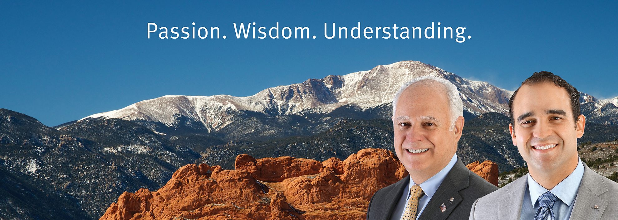 Colorado Mountain with Gregory Garcia and Michael Garcia. Passion. Wisdom. Understanding.